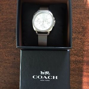 Coach mesh band watch